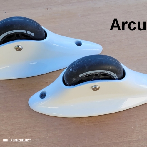 Roulettes de bout d'aile pour planeurs